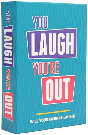 DSS Games You Laugh You're Out [Try Not to Laugh Family Card Game for Adults & Teens | White Elep... | Amazon (US)