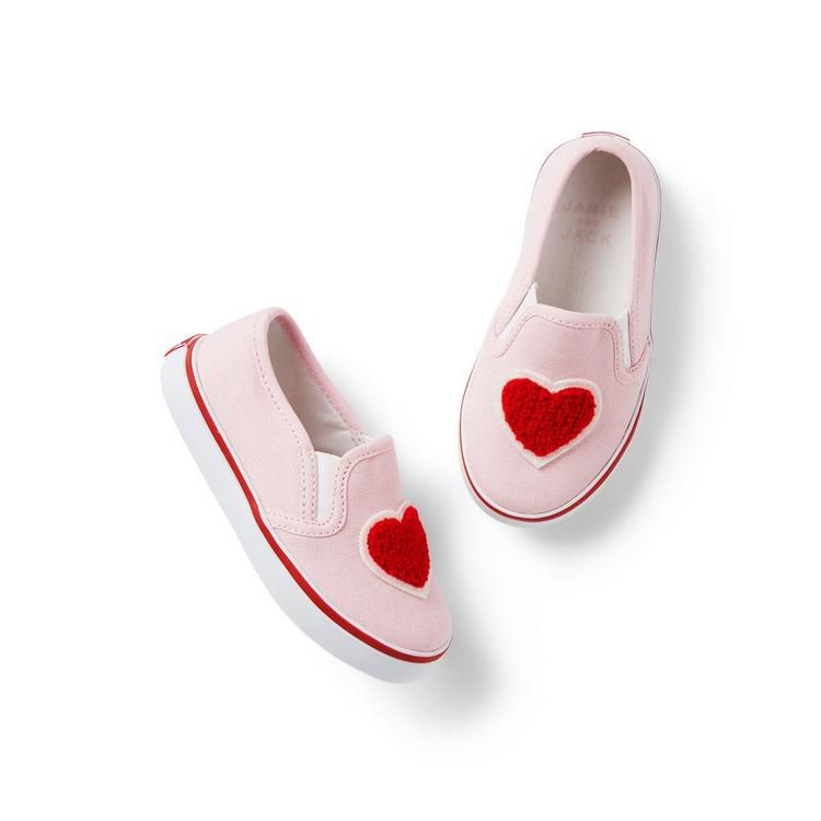 Heart Slip-On Sneaker | Janie and Jack