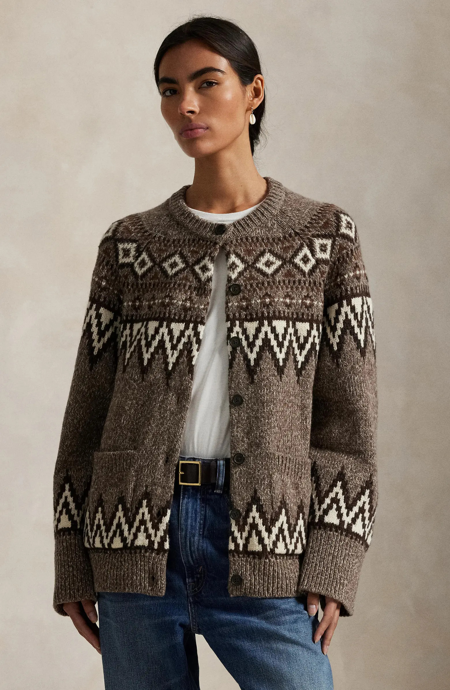 Fair Isle Wool Blend Cardigan | Nordstrom