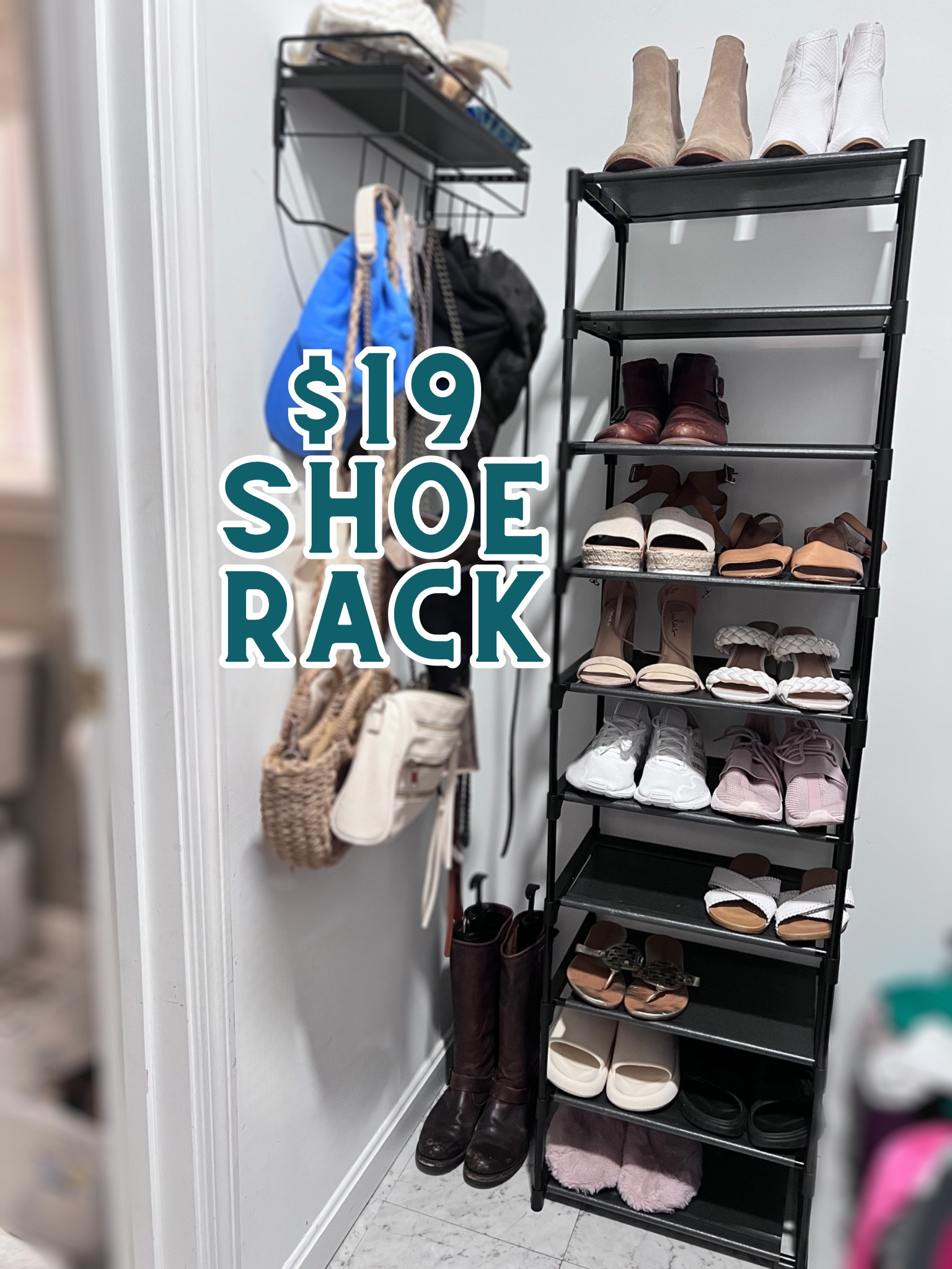 The perfect shoe rack under $20! If you have a small shoe collection like me this is perfect 🙌🏻 



#LTKhome