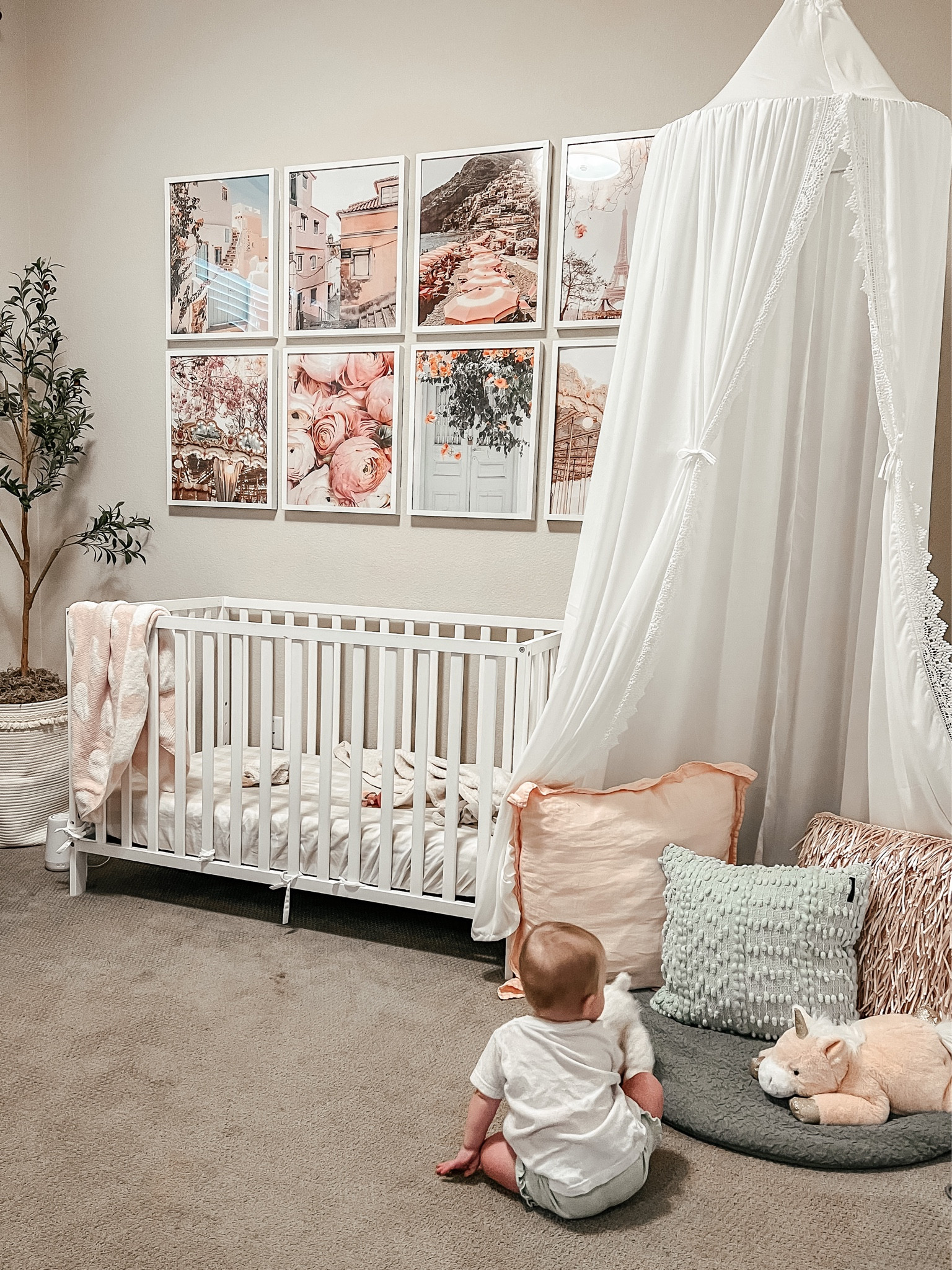 Pastel travel themed nursery! Frames are ikea, pillows were found at Home Goods and the photos were printed at Walmart

Nursery decor | baby girl bedroom | Amazon home | Etsy home | 

#LTKbaby #LTKhome #LTKbump