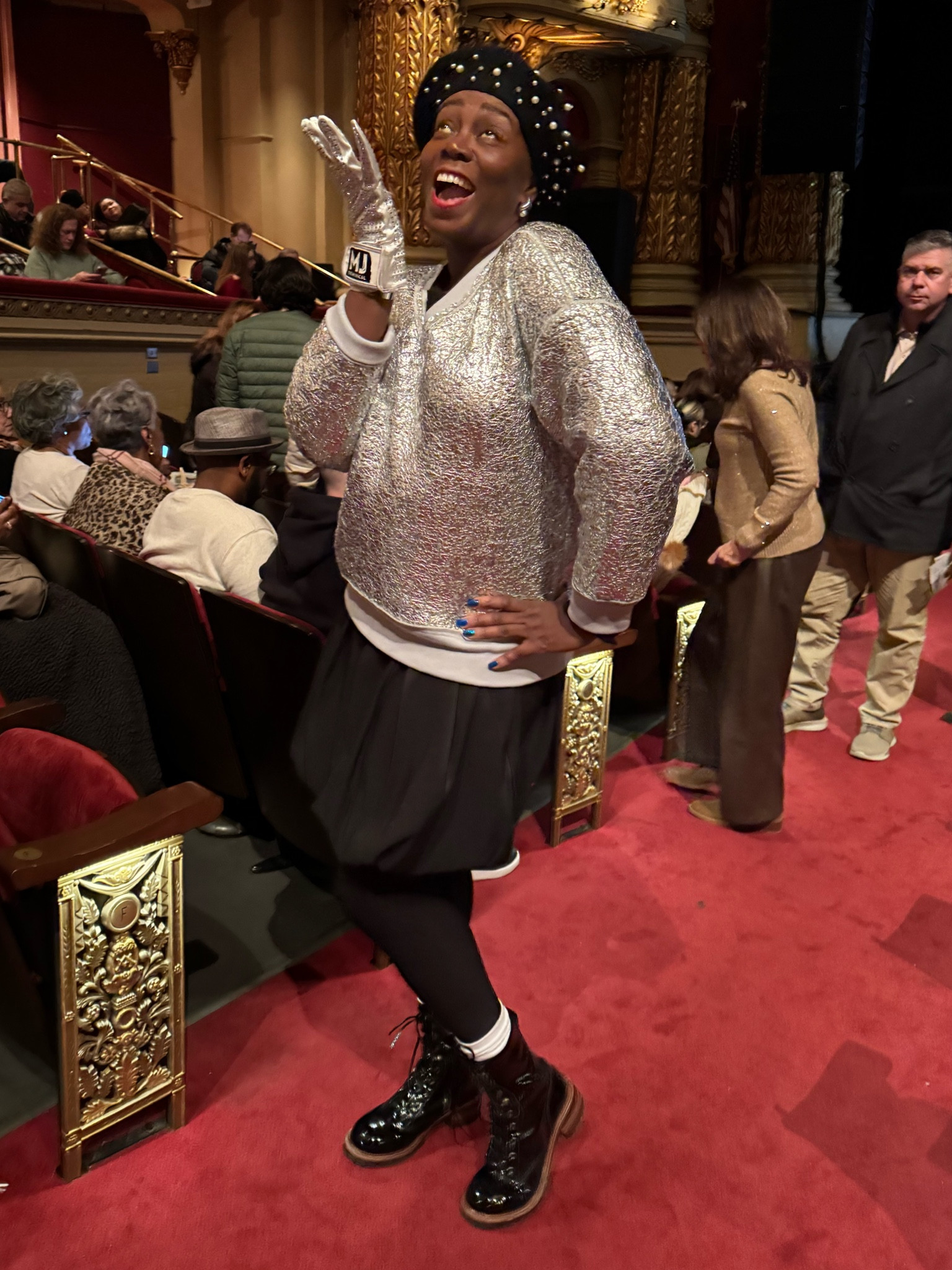 Always in character for broadway musicals. The MJ musical was easy!

#LTKSaleAlert #LTKOver40 #LTKFindsUnder100