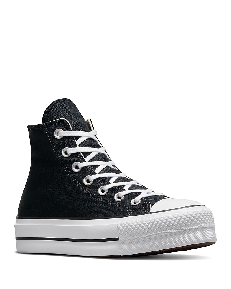 Converse Women's Chuck Taylor All Star Hi Top Black & White Platform Sneakers | Bloomingdale's (US)