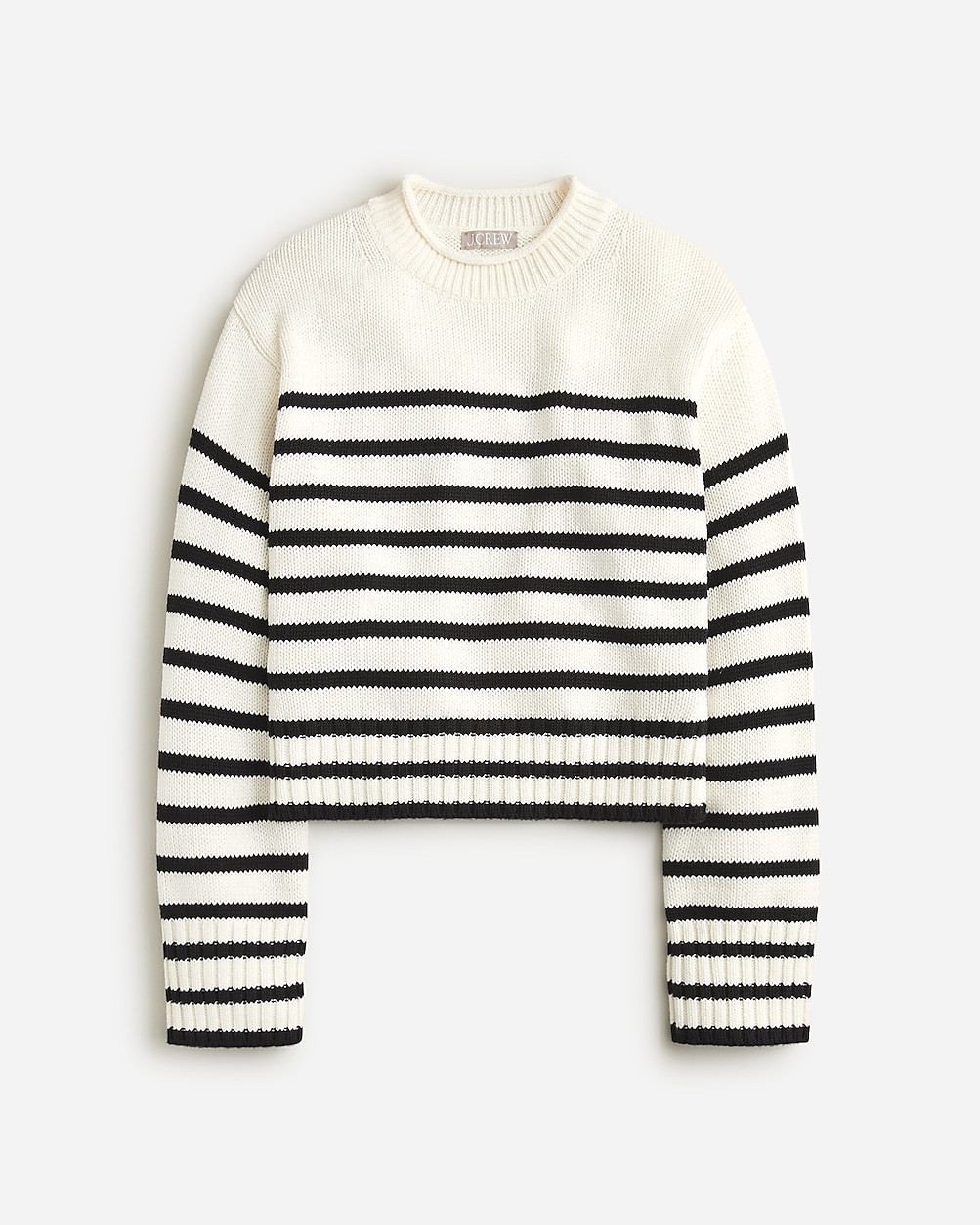Rollneck™ sweater in stripe | J. Crew US