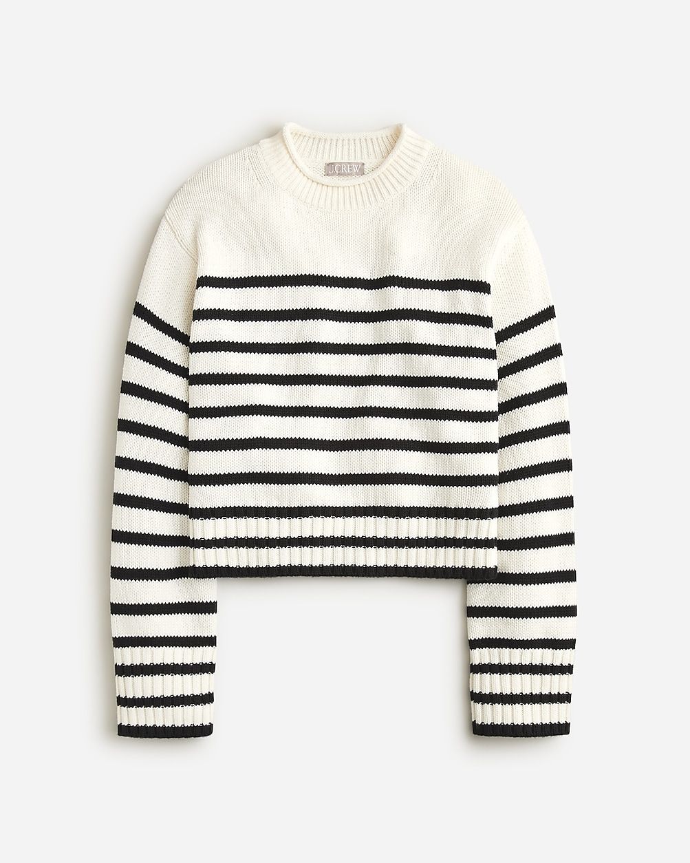 Rollneck&trade; sweater in stripe | J.Crew US