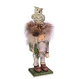 Kurt S. Adler 15" Hollywood Woodsman with White Owl Nutcracker | Amazon (US)