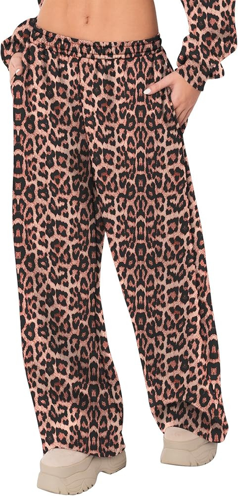 LOMON Wide Leg Sweatpants Women Fleece Sweat Pants Fall Spring Clothes 2026 Teen Girl Baggy Jogge... | Amazon (US)