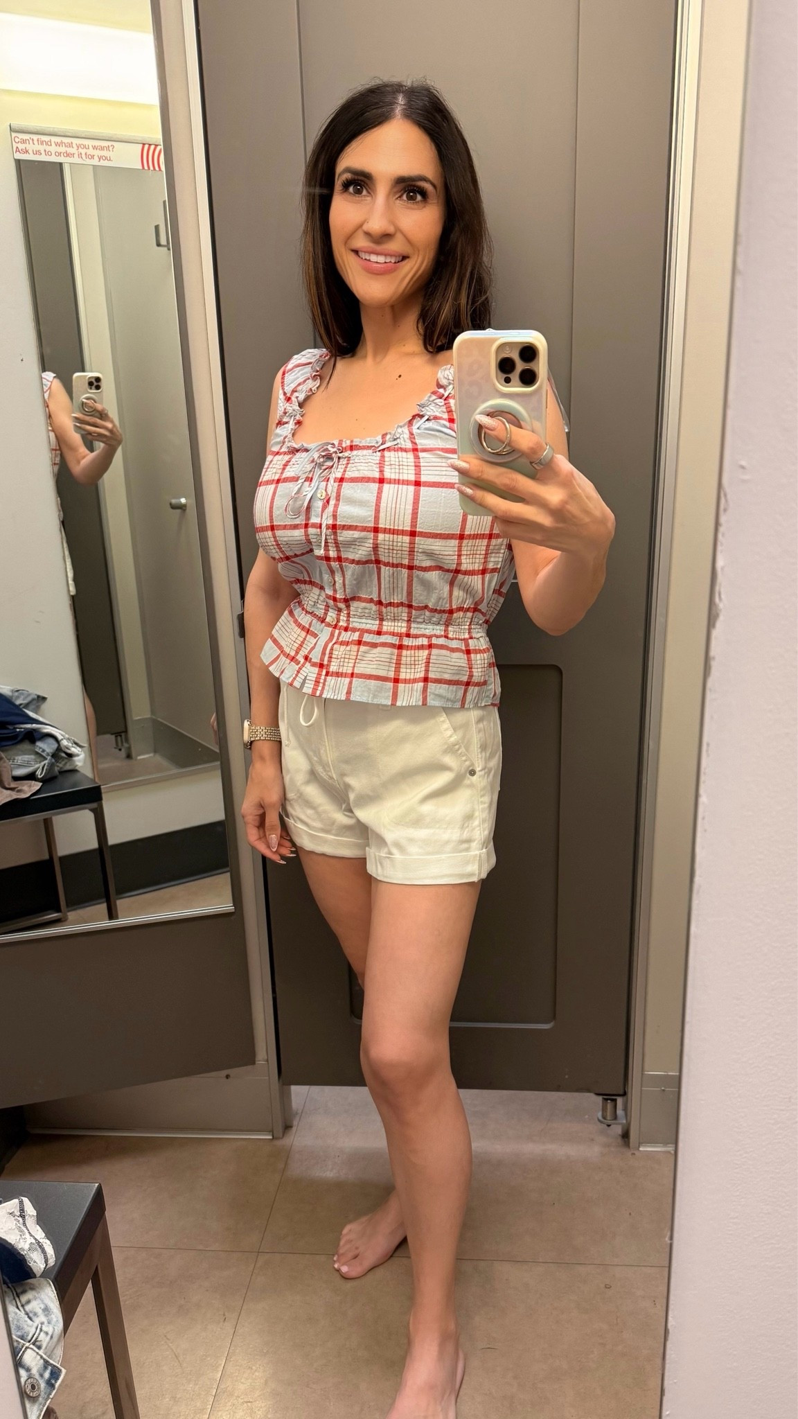 Last-minute Memorial Day outfit idea ❤️🤍

Easy red and white summer outfit for BBQs, lake weekends, travel days, or Fourth of July plans.

This would also be cute for casual summer outfits, beach vacation outfits, or a simple weekend look.

@Target

#LTKootd #LTKSeasonal #LTKSaleAlert