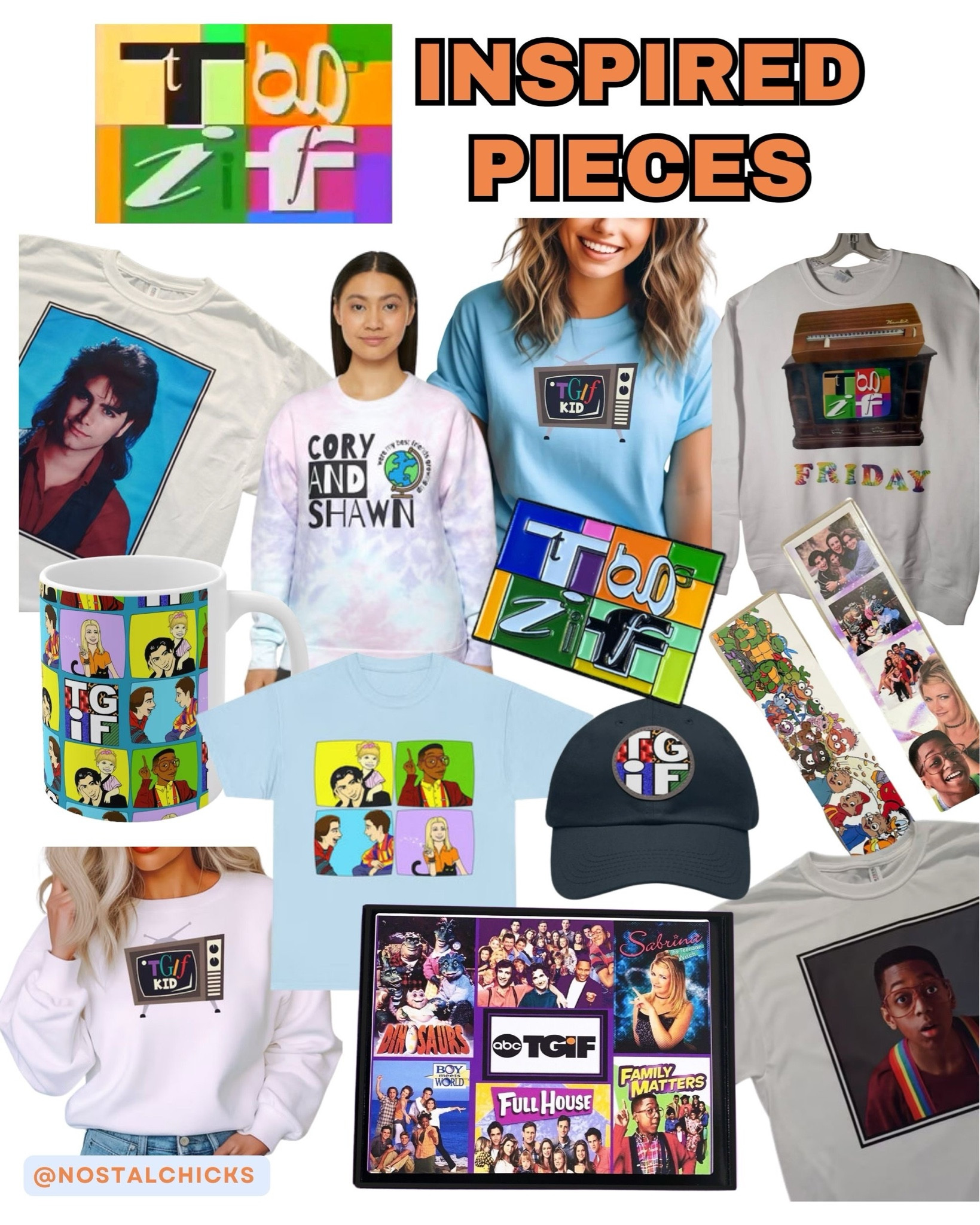 TGIF Pieces ❤️
#tgif #90s #90sstyle #nostalgia #nostalgic 