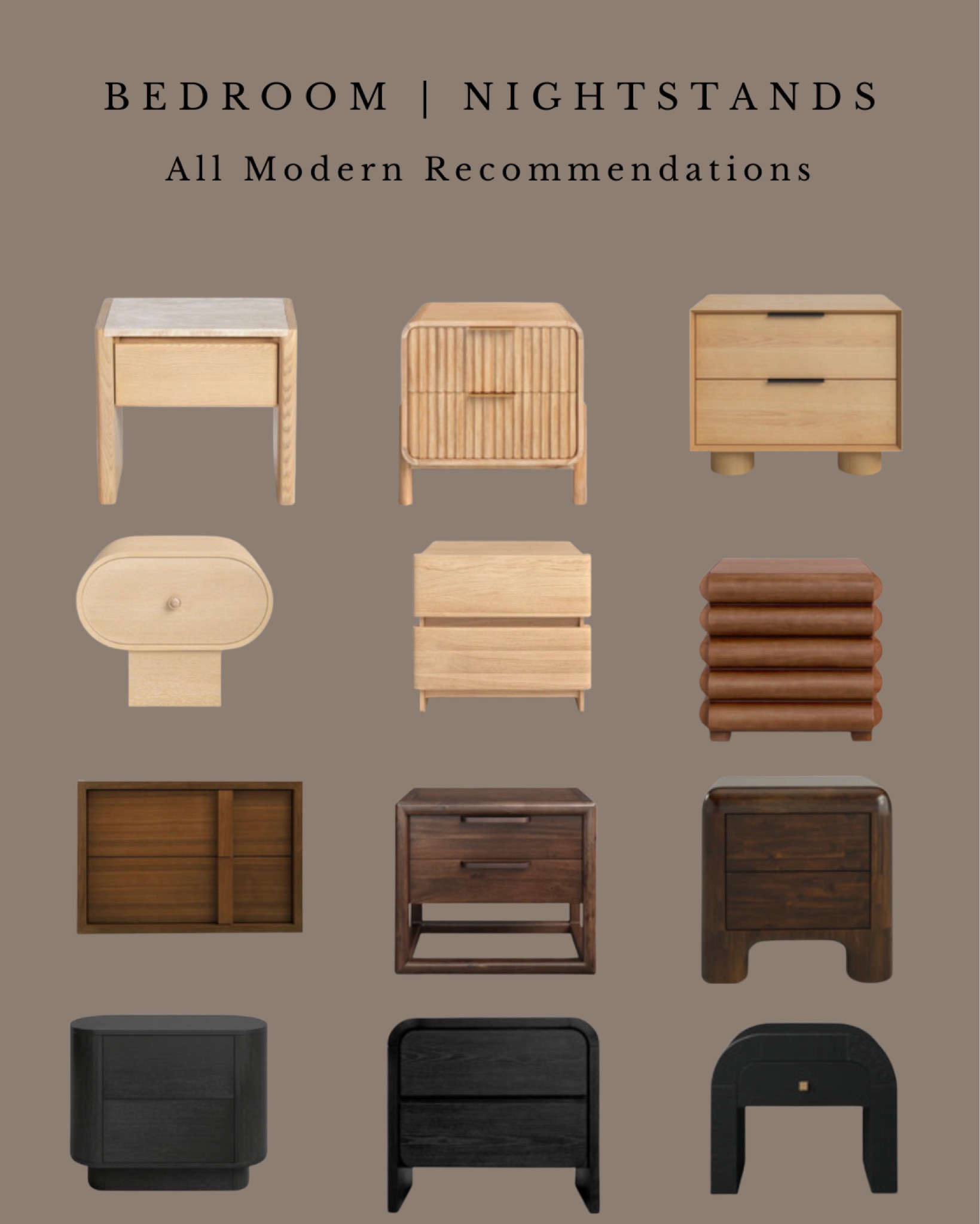 All Modern Nightstand Recommendations! 

#LTKHome
