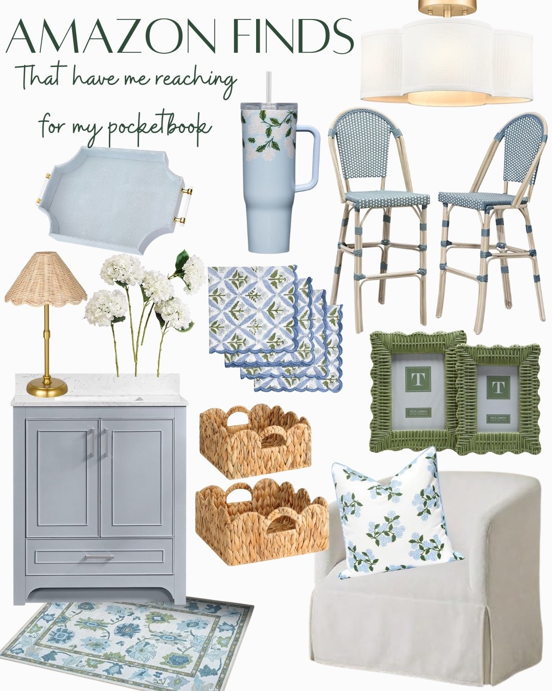 Amazon home finds coastal home decor and grandmillenial finds 




Blue and green home decor
Amazon finds 
Coastal aesthetic 
Preppy aesthetic 


#LTKHome #LTKFindsUnder100