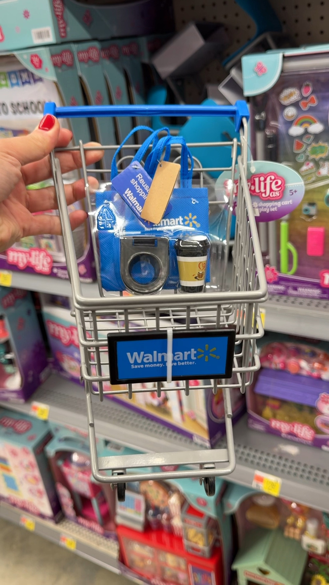 This Walmart shopping cart is sooo stinking cute!! It’s the perfect size for any 18 inch dolls. Would be such a cute gift idea! 

#LTKCyberWeek #LTKGiftGuide #LTKHoliday