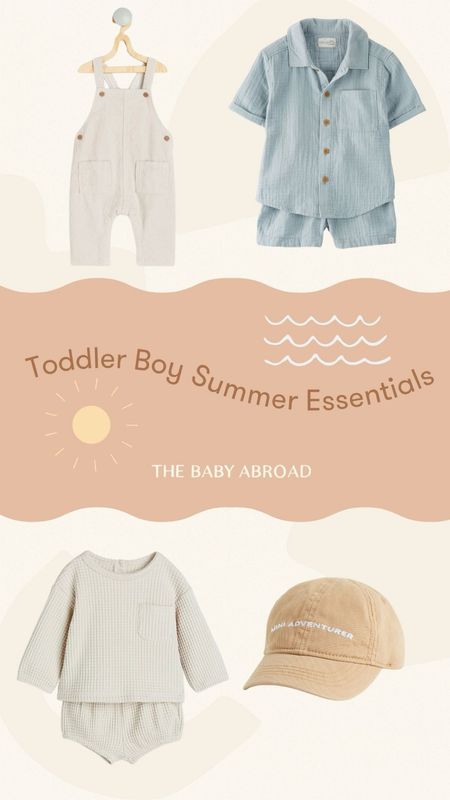Toddler Boy Summer Essentials

Cute styles for little boys including sets, shoes and accessories!

#toddler #cuteboyclothes