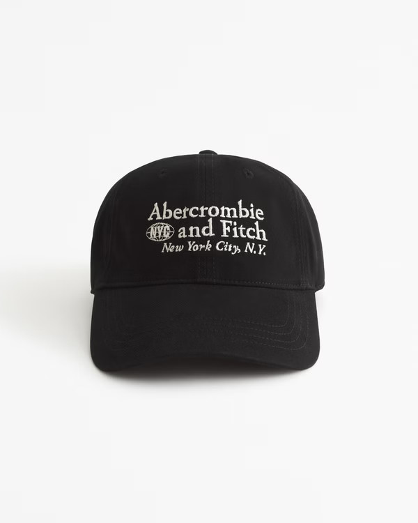 Women's Logo Baseball Hat | Women's Accessories | Abercrombie.com | Abercrombie & Fitch (US)