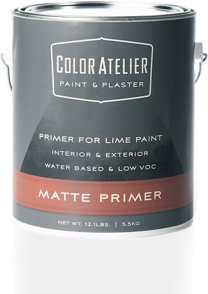 Color Atelier Mineral Primer for Lime Paint and Plaster, 1 Gallon | Amazon (US)