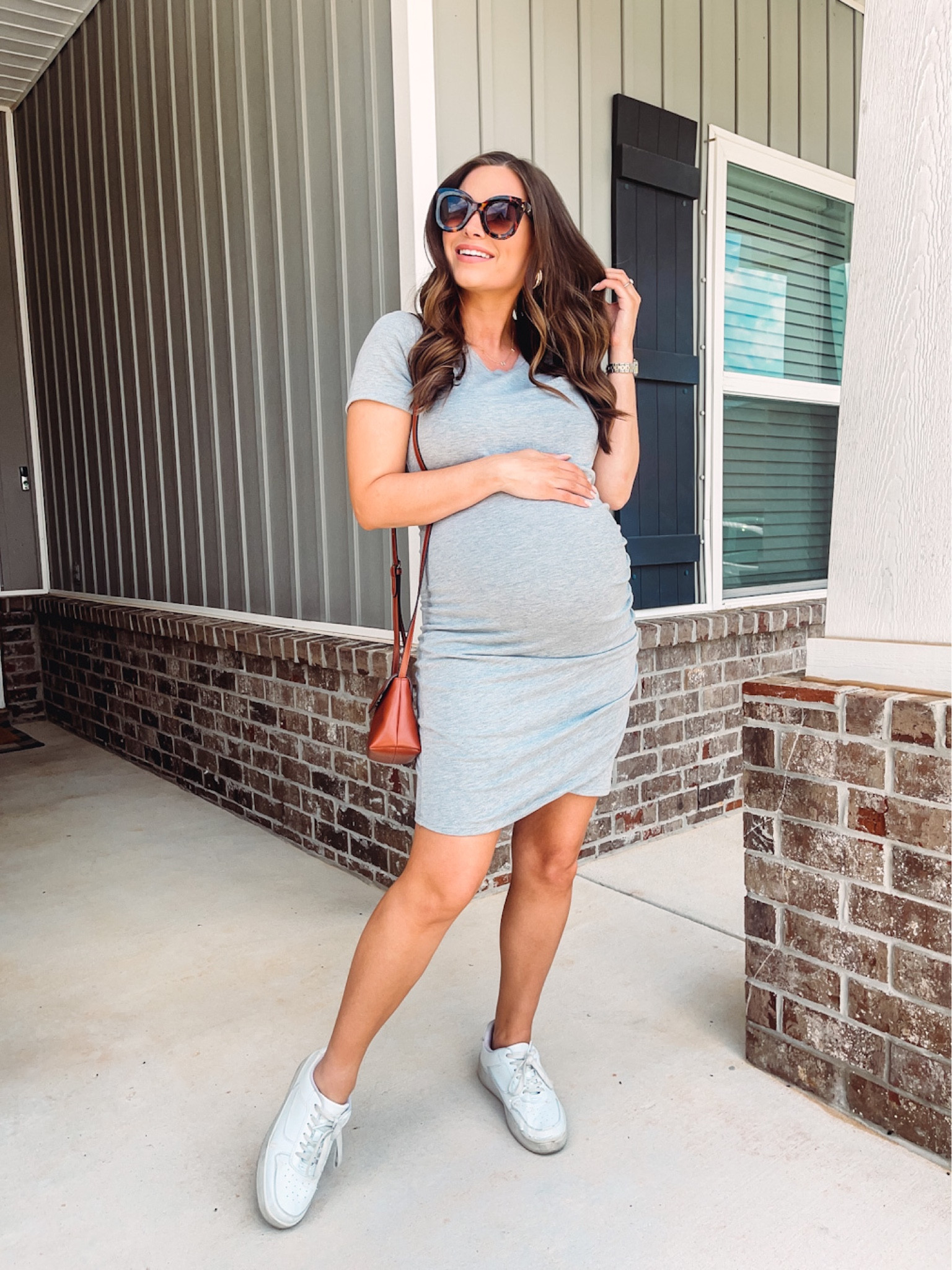 Maternity tshirt dress 

#LTKbump #LTKFind #LTKunder100