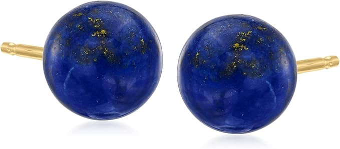 Ross-Simons Gemstone Stud Earrings in 14kt Yellow Gold | Amazon (US)