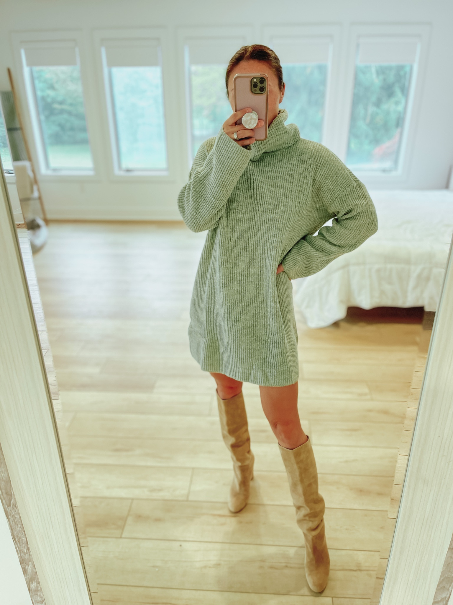 Fall outfits
Fall dresses 
Knee high boots 
Sweater dress 


#LTKSeasonal #LTKstyletip #LTKshoecrush