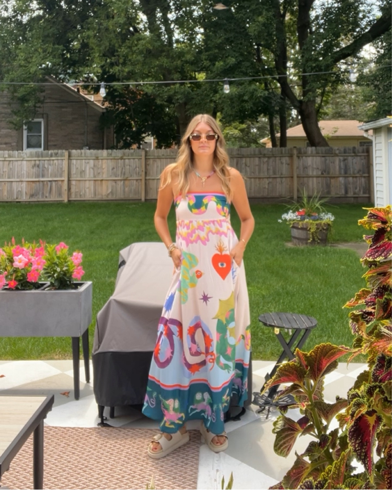 Wearing a small! 

#LTKSeasonal #LTKSummerSales #LTKFindsUnder50