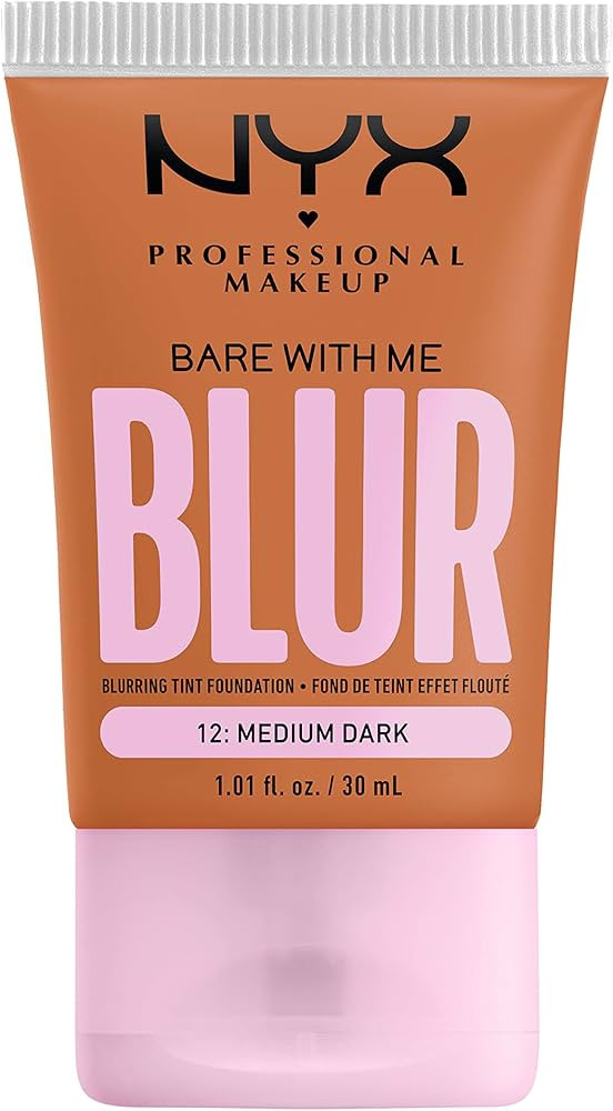 NYX PROFESSIONAL MAKEUP Bare With Me Blur Skin Tint Foundation Make Up with Matcha, Glycerin & Ni... | Amazon (US)