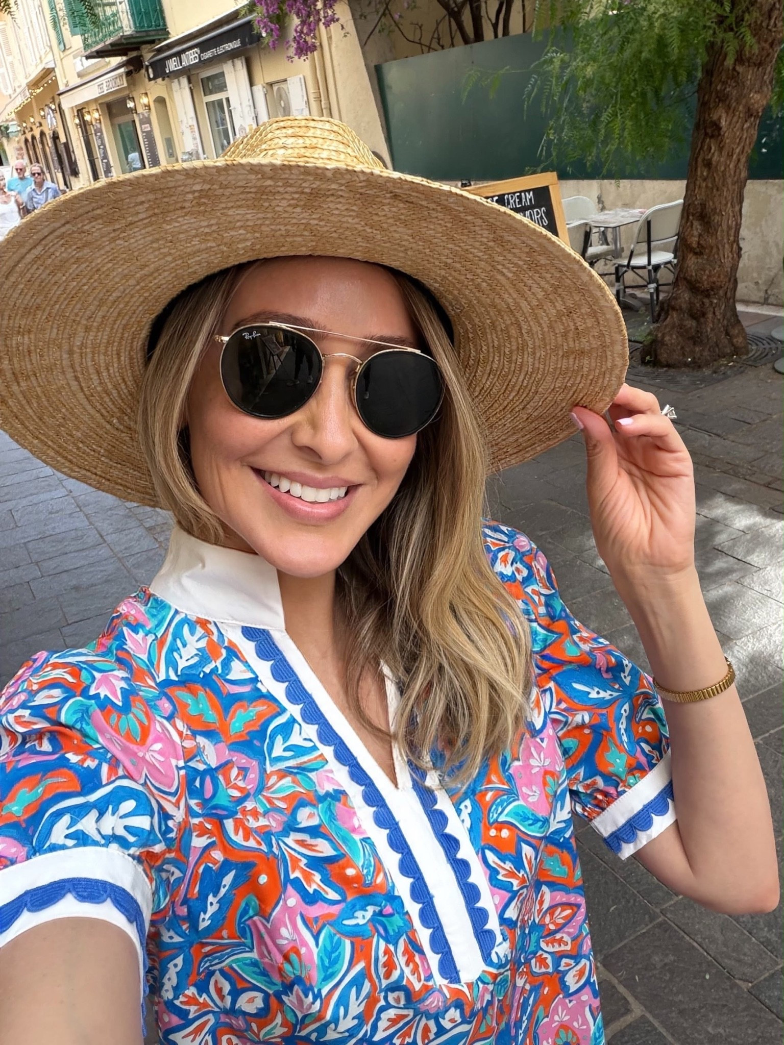 I’ve been wearing this hat the most lately, perfect for sunny days, cute sunnies, tropical dress. 
Summer dress, summer accessories,

#LTKU #LTKSeasonal #LTKootd