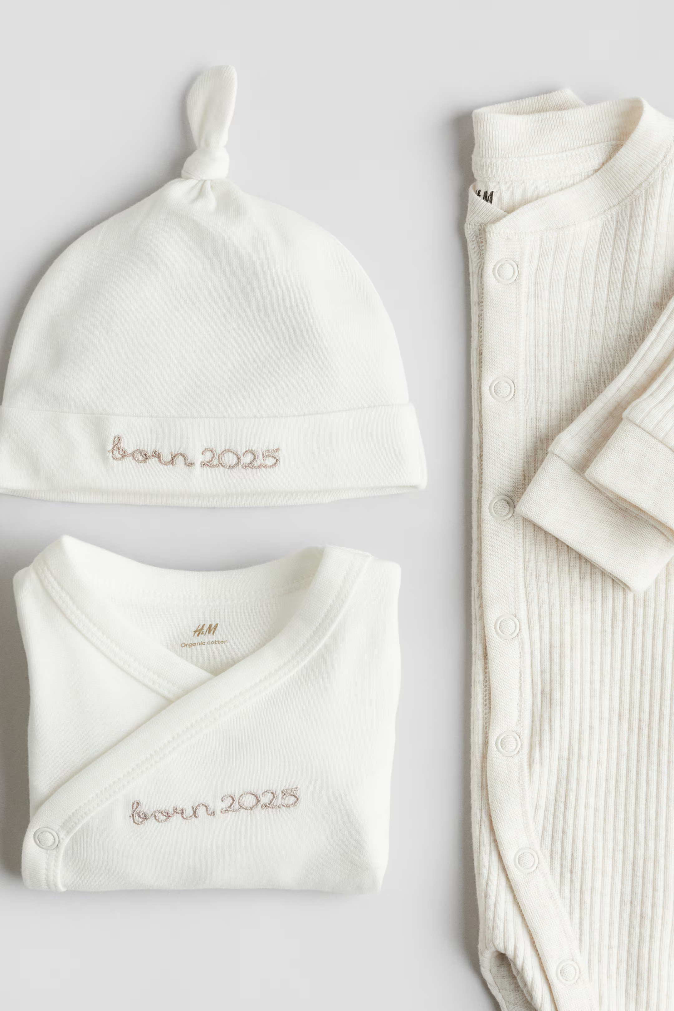 3-piece Cotton Jersey Gift Set | H&M (US + CA)