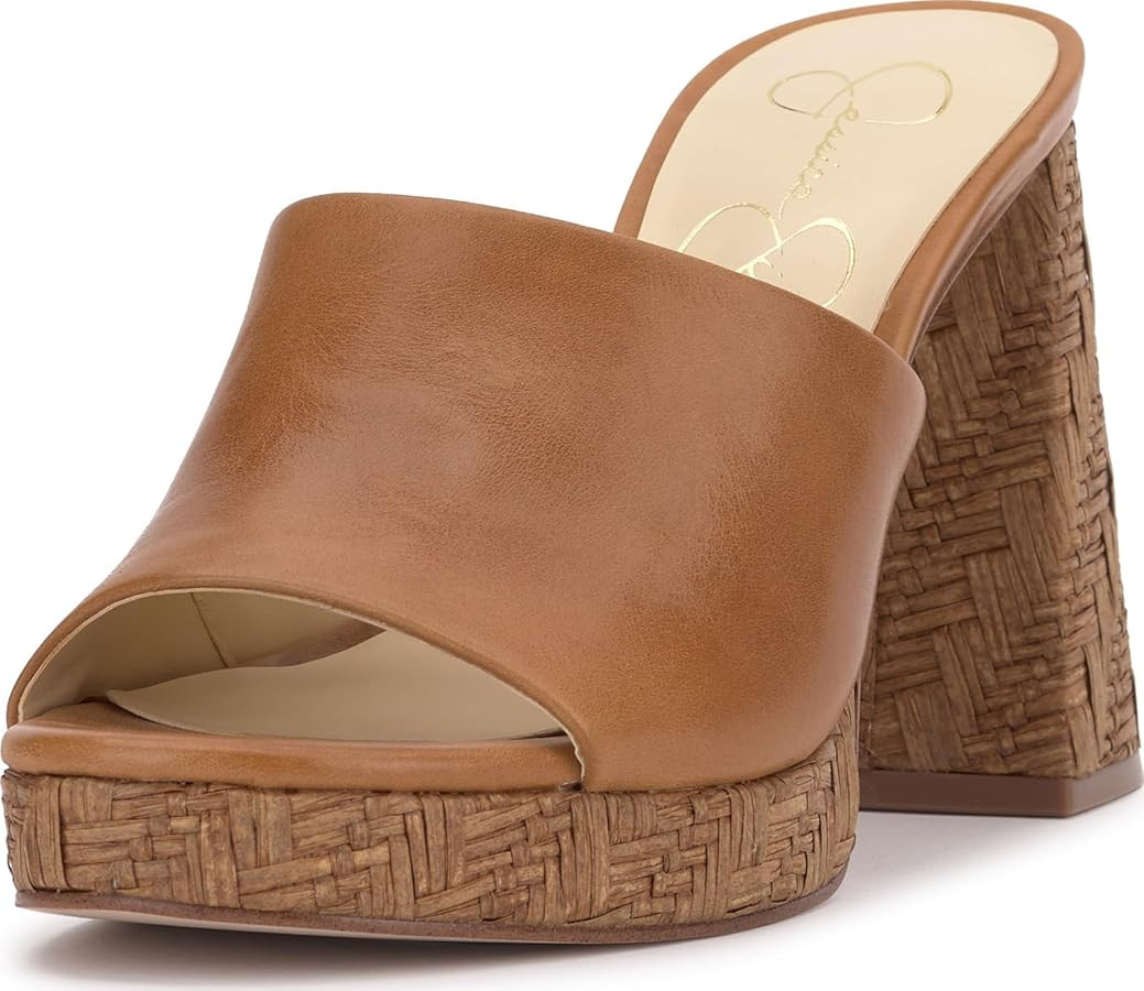 Jessica Simpson Kameena Mule Platform Sandals | Amazon (US)