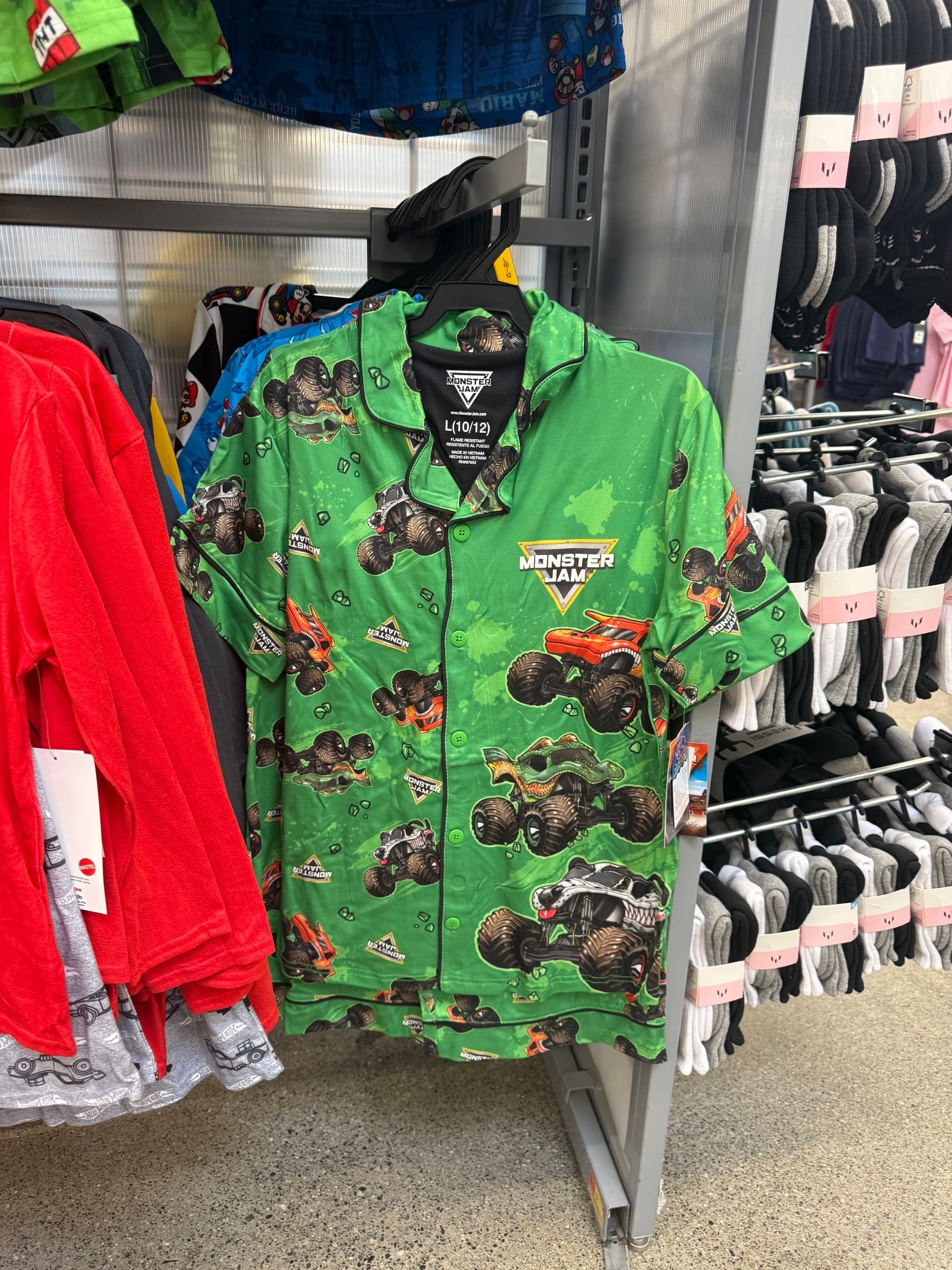 Monster jam obsessed kids? This new Walmart MJ Pajamas are a need and are so cute!!! Perfect for an Easter basket!!! 
#pjs #kidspjs #pajamas #monsterjam #monsterjampjs #walmart #walmartfind #monsterjamfans #monsterjamfamily #monsterjamapparel #spinmaster 

#LTKmomlife #LTKKids