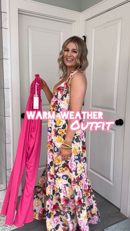 Amazon fashion coming in hot with the cutest warm weather outfit. I sized up in the jumpsuit and denim jacket to mediums. The sandals are so soft and cozy. Highly recommend.


#LTKSeasonal #LTKitbag #LTKunder50