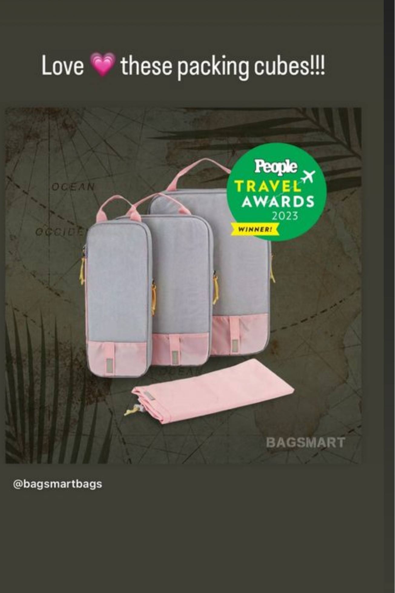 Traveling with a great set packing cubes helps you maximize space and travel more efficiently. #bagsmart 

#LTKTravel