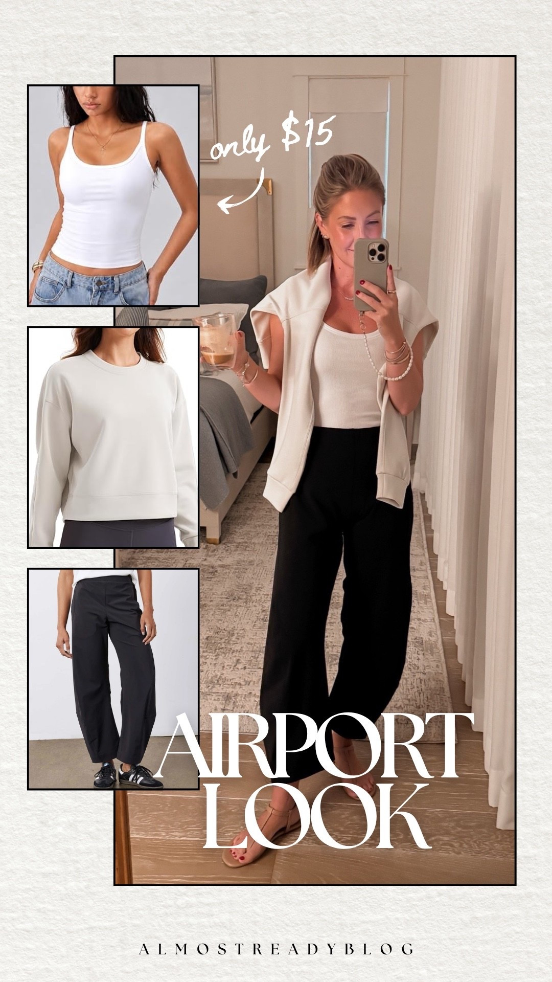 Travel outfit, airport outfit, travel style, Amazon travel look, Ruti pants, barrel pants, petite outfit idea, petite fashion, summer, summer travel outfit

#LTKootd #LTKSeasonal #LTKTravel