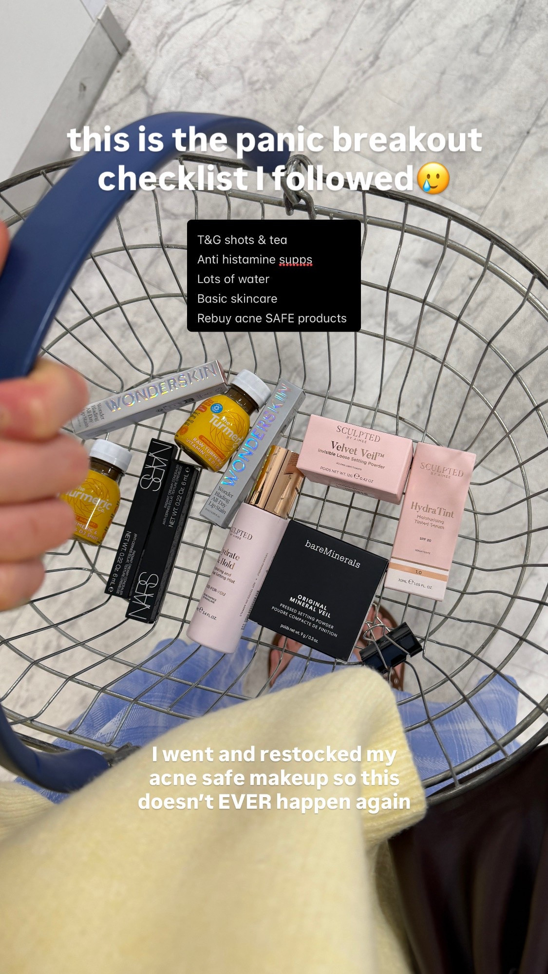 Acne safe makeup restock!!