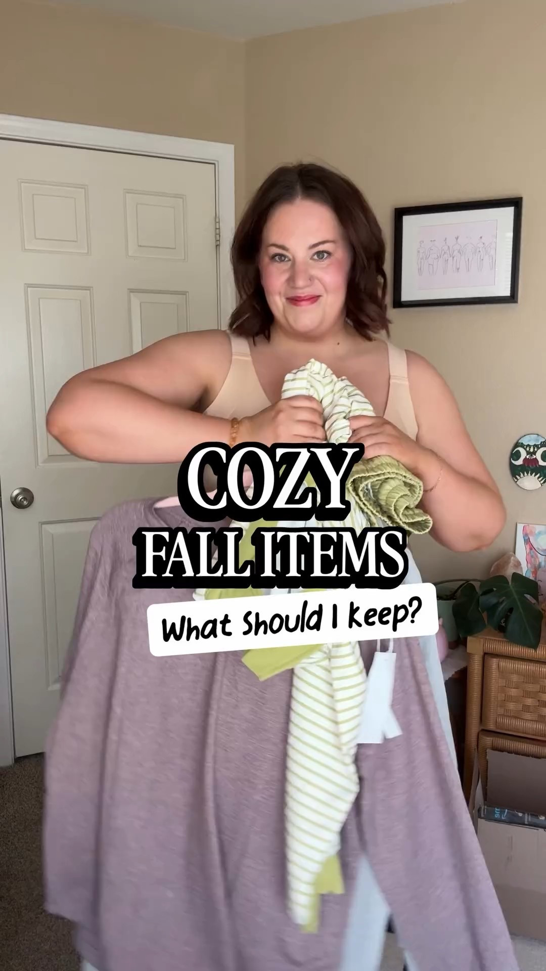 So I’d ideally like to keep 1 (okay MAX 2) of these, which do I keep?? I think the zip up cuz it’s a classic and I don’t have a basic neutral zip up, but what other do I keep??

Comment FALL if you’d like me to send you links! Everything is in a size XXL