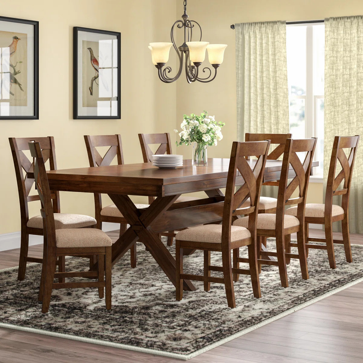 Gourdine Trestle Dining Set | Wayfair North America