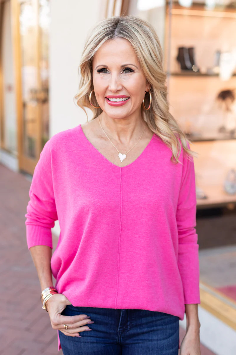 Gemma Sweater- Pink | Avara