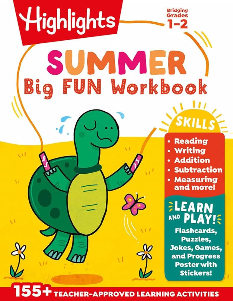 Summer Big Fun Workbook Bridging Grades 1 & 2: Summer Learning Prep for Spelling, Reading Compreh... | Amazon (US)