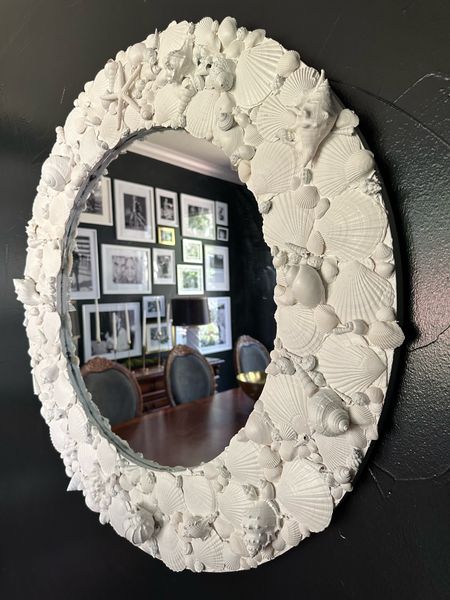 DIY a seashell mirror with me! Visit my Instagram for the how-to reel! 

#LTKhome