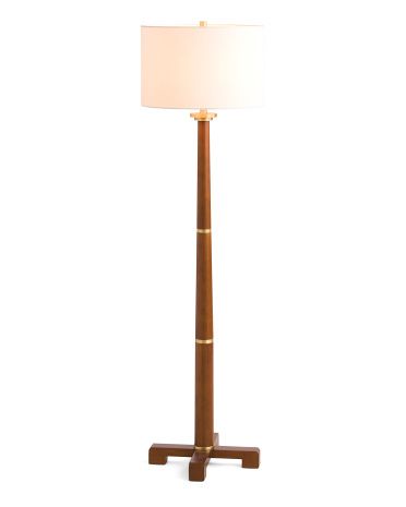 63in Wooden Floor Lamp | TJ Maxx