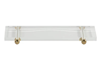 LUCIE LUCITE WALL-MOUNTED SHELF | Alice Lane Home Collection