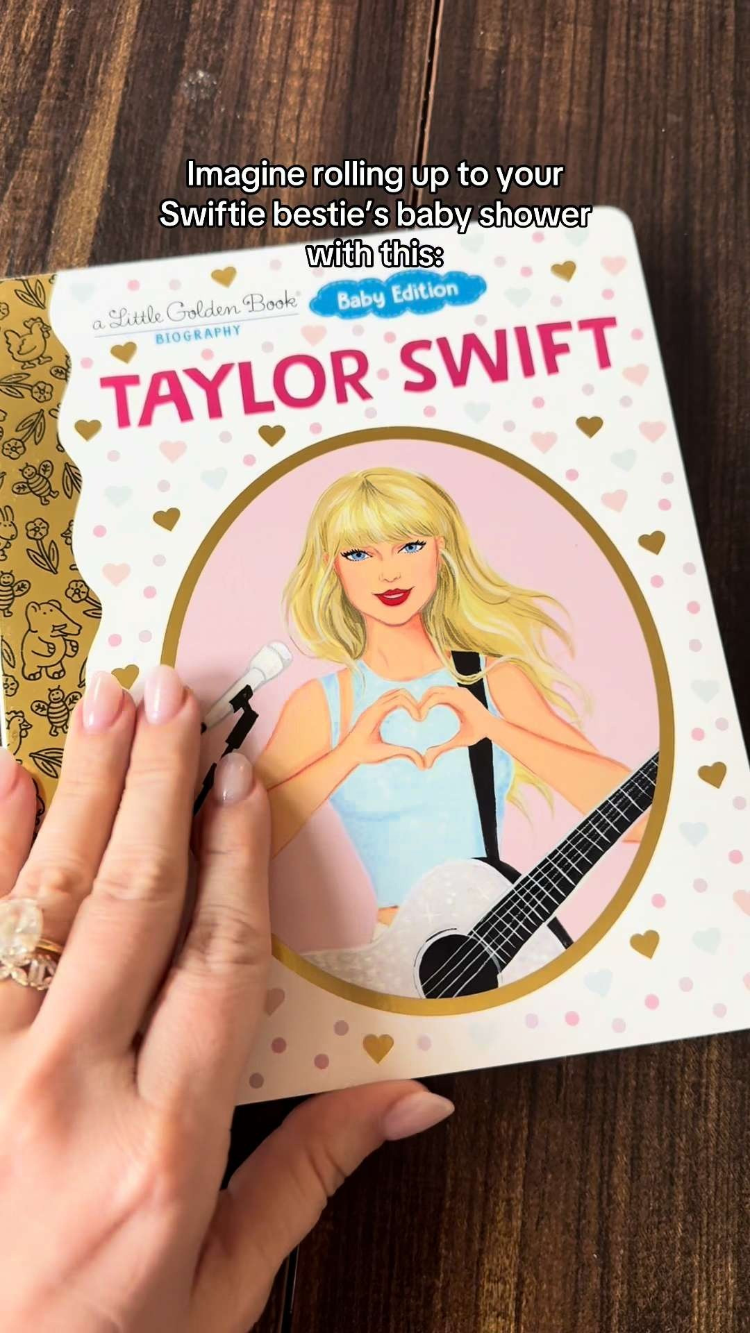 Start them young with the Little Golden Books Taylor Swift Board Book for Babies—because it’s never too early to raise a little Swiftie. Sweet, simple, and perfect for cozy storytime moments with your tiniest fan. 

 #LTKdayinmylife #LTKmomlife #LTKKids