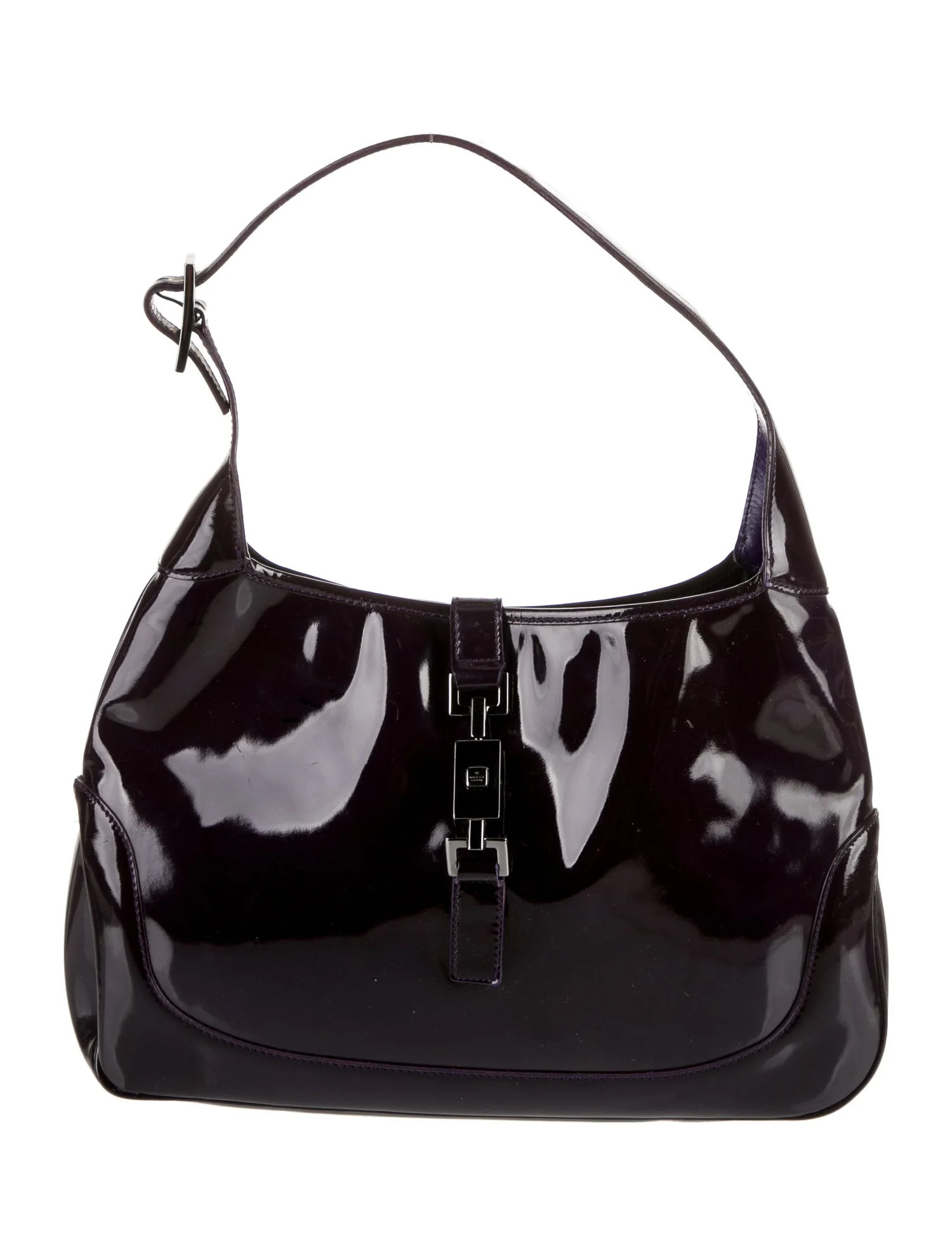 Patent Leather Jackie Hobo | The RealReal
