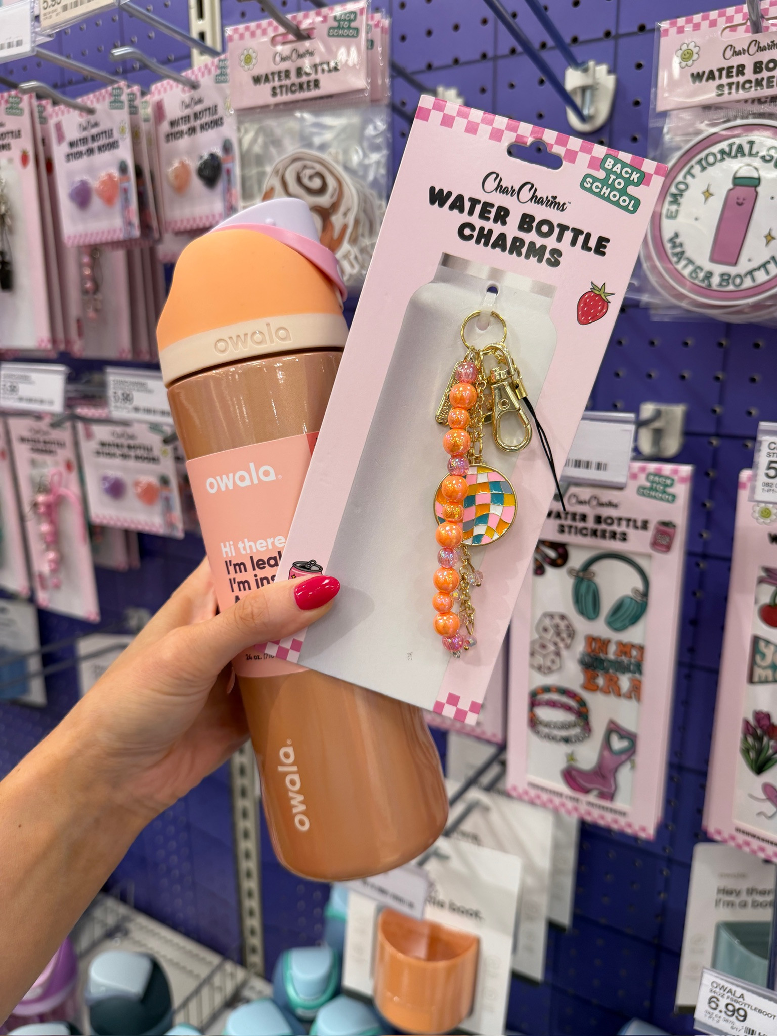 New Owalas with water bottle charms. So cute! 

 #LTKHome #LTKKids