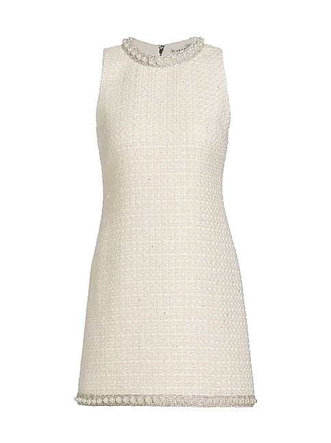Coley Embellished Tweed Minidress | Saks Fifth Avenue