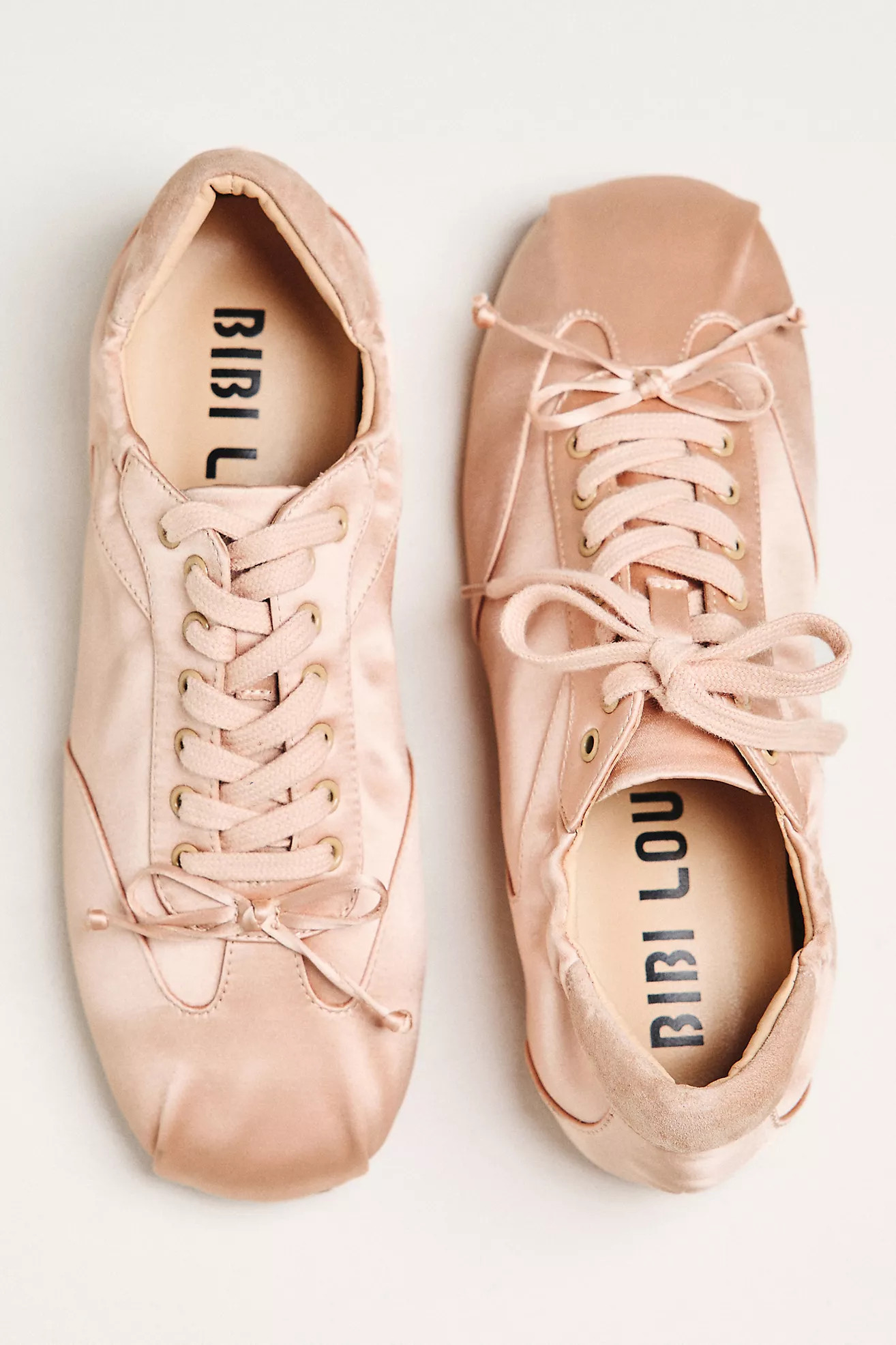 Bibi Lou Satin Ballet Sneakers | Anthropologie (US)