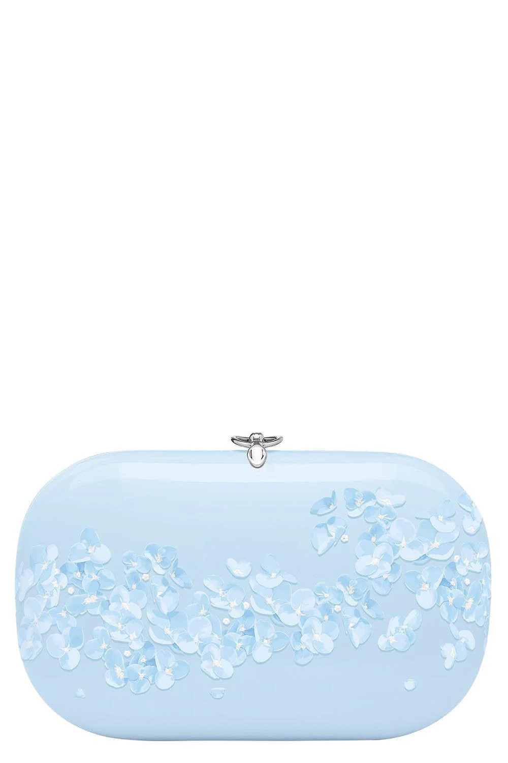 Elina Plus Clutch - Baby Blue Blossom | JEFFREY LEVINSON | Marissa Collections