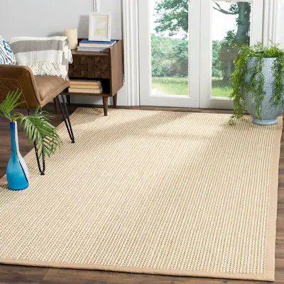 SAFAVIEH Natural Fiber Margret Sisal & Wool Rug | Bed Bath & Beyond