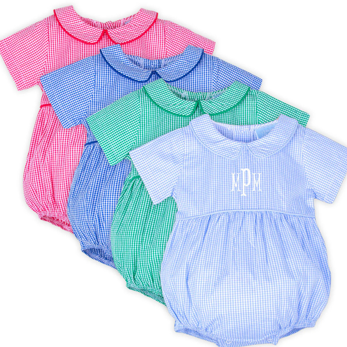 Gingham Collared Bubble | Classic Whimsy