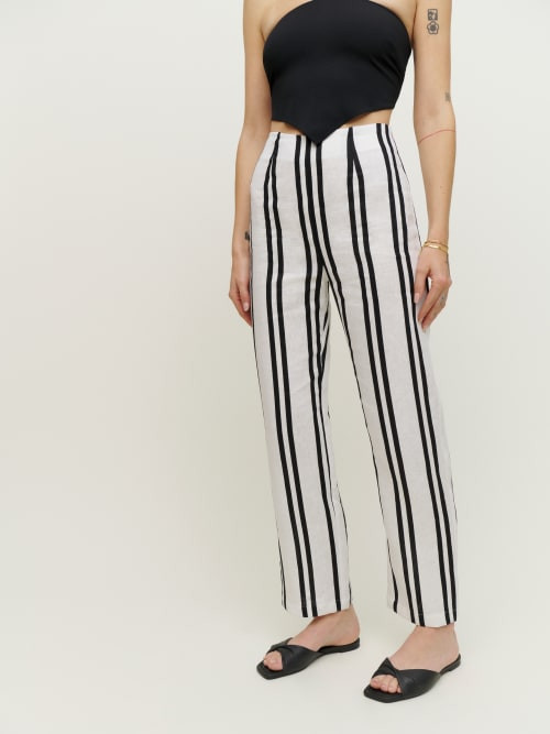 Poppy Linen Pant | Reformation (Global)