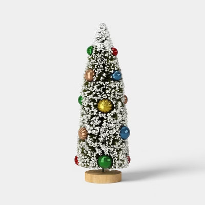 Medium Christmas Ornament Bottlebrush Tree - Threshold™ | Target
