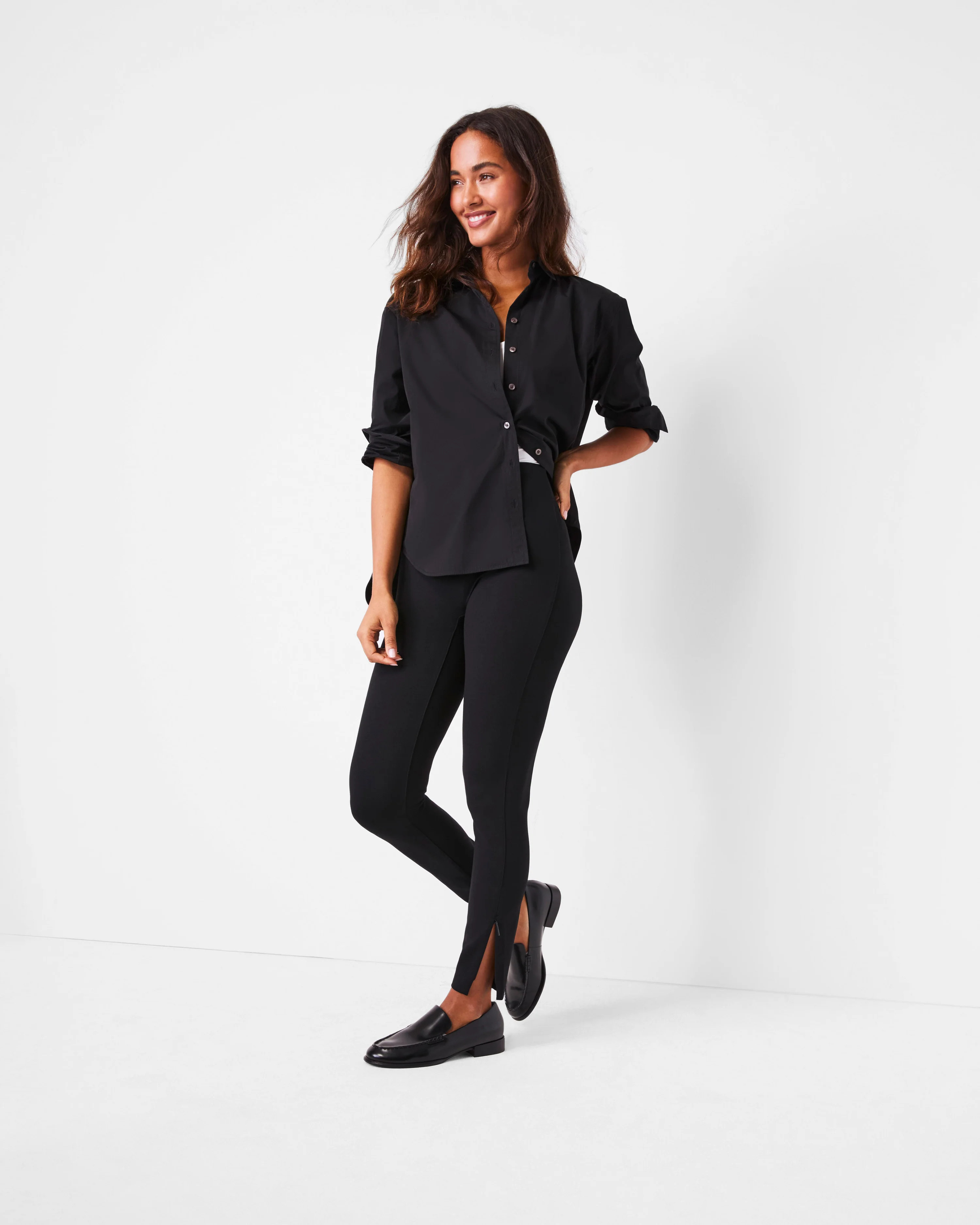 Ponte Zip Legging | Spanx